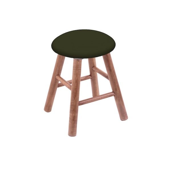 Maple Vanity Stool, Medium Finish, Graph Coal Seat